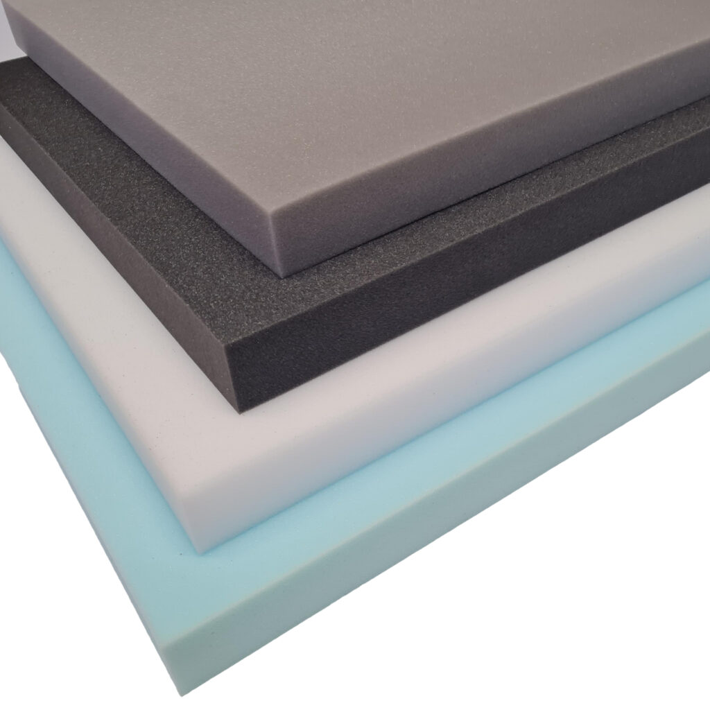 Re-bonded foam sheets cut at 70 inch by 30 inch with various depths –  Reliantsalesfoam